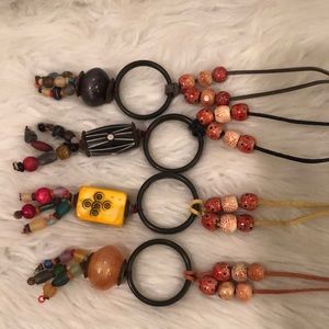 Medallion and Beaded Necklaces Handcrafted by @windswepttrace